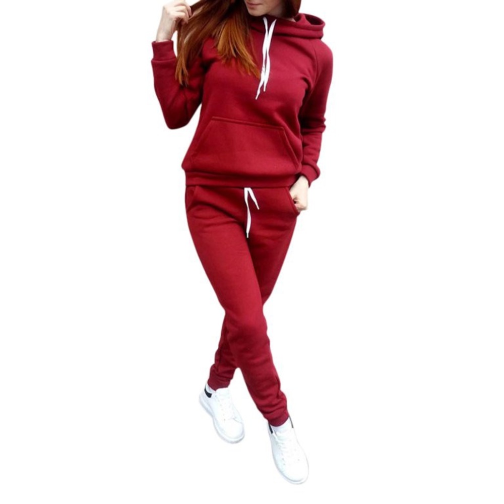 Red Women’s Tracksuit Set
